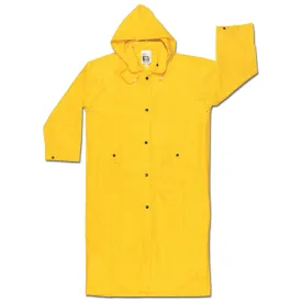 300CS MCR Wizard,.28mm,PVC/nylon/PVC,Flame Retardant,Coat W/Detach Hood,Yellow