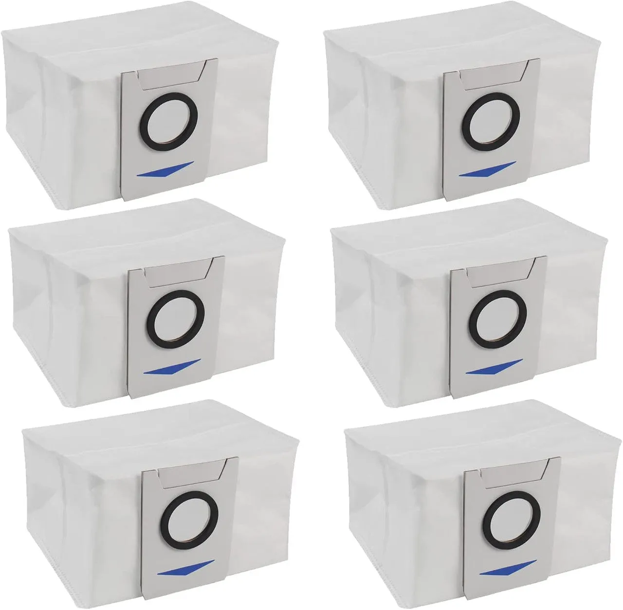 6 Auto Empty Station Dust Bags for Ecovacs Deebot X1 Omni Series Robots