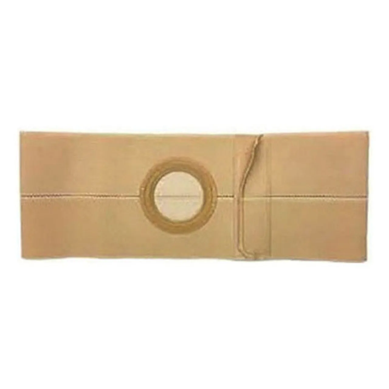 7" Right, Beige, Cool Comfort, Flat Panel Belt, Prolapse Flap, 2X-Large, 3" Opening Placed 1" From Bottom