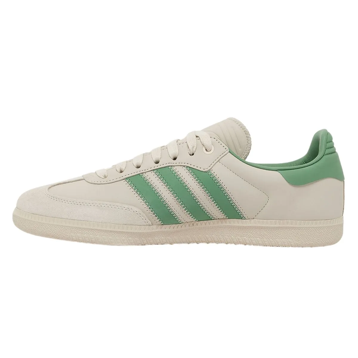Adidas Men's HumanRace Samba Aluminum/Green