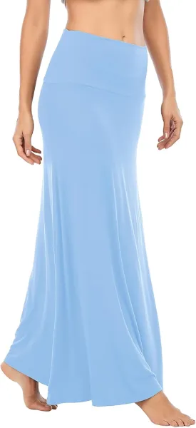 American Trends Womens Maxi Skirts Long Skirt for Women High Waist Maxi Dresses