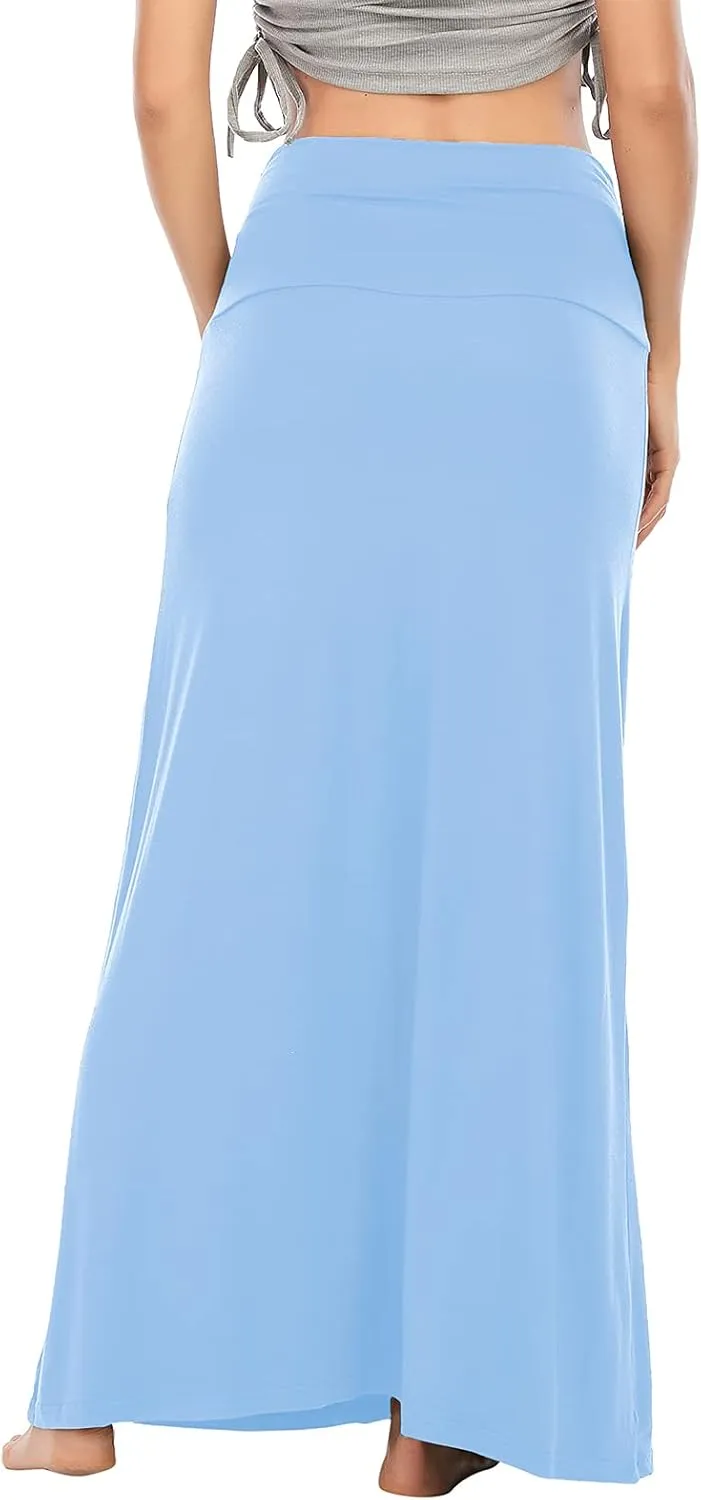 American Trends Womens Maxi Skirts Long Skirt for Women High Waist Maxi Dresses