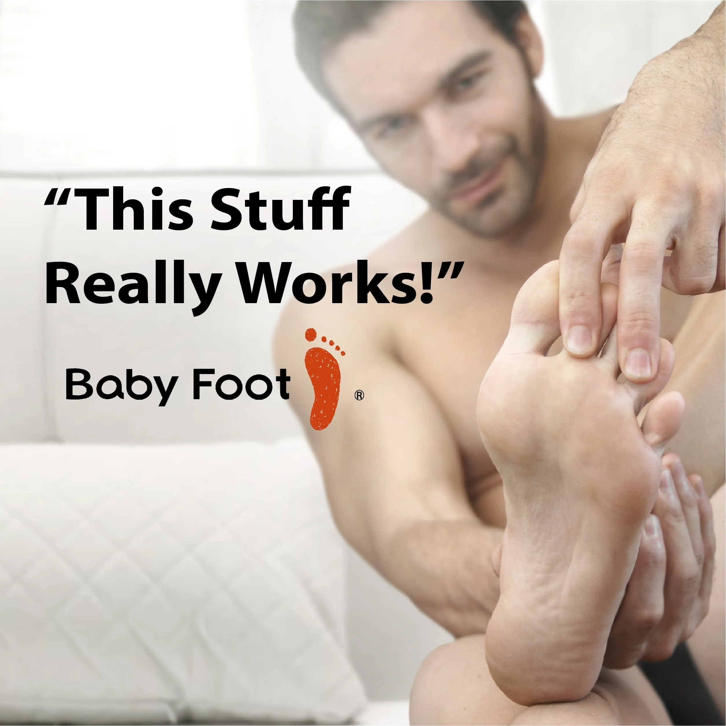 Baby Foot Exfoliant Foot Peel For Men