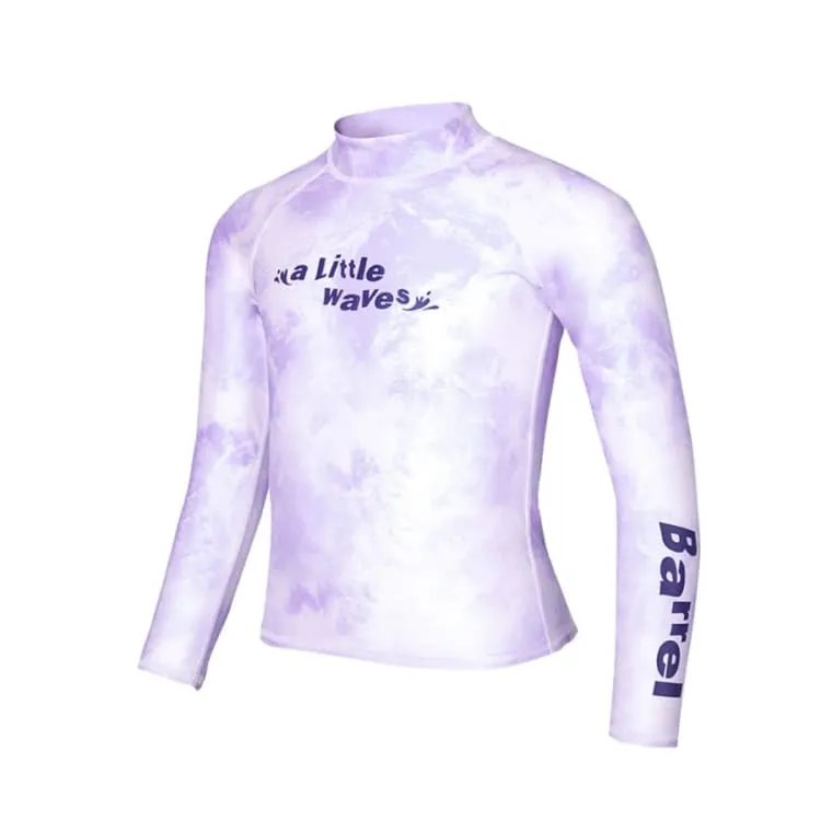 Barrel Kids Essential Rashguard-PURPLE