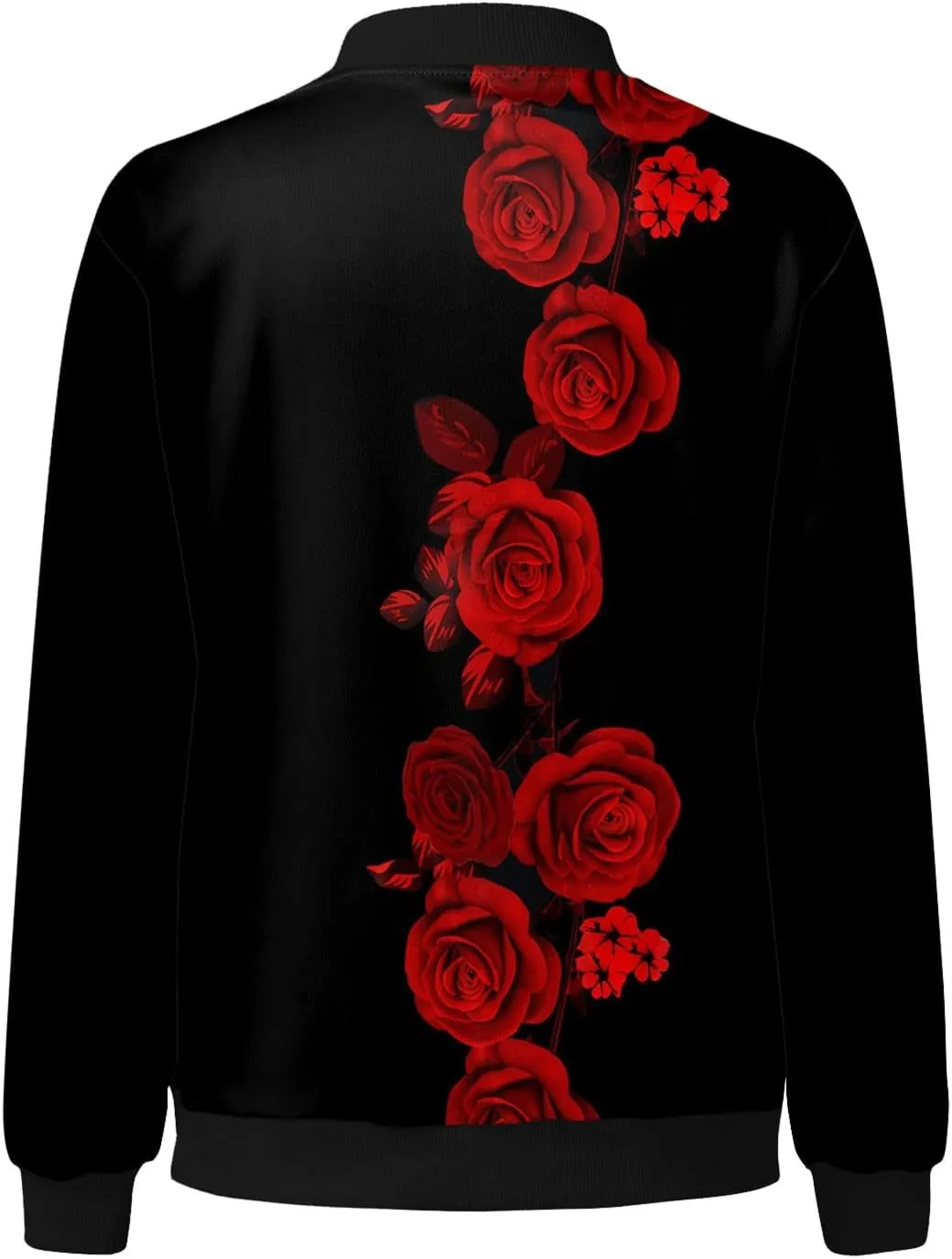 Bomber Jackets for Women Color Block Lightweight Zip Up Outwear Tops Windbreaker with Pocket Trendy Clothes Fashion Outfits