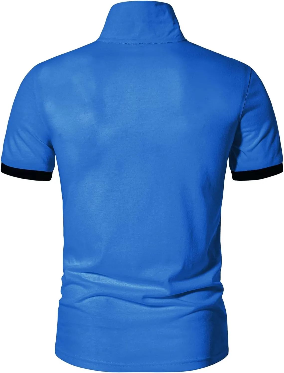 CEHT Mens Polo Shirts Short Sleeve Cotton Golf Polo Shirts for Men Slim Fit Casual Tops