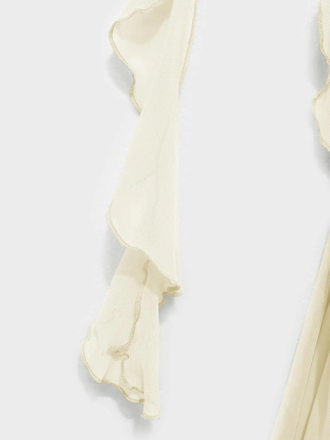 CIDER Formal Dresses for Women Wedding Guest Dresses Summer Maxi Dress Sleeveless Mesh Ruffle Cocktail Bodycon Dresses 2025