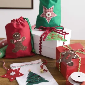 Coats & Clark Sewing Holiday Gift Bags