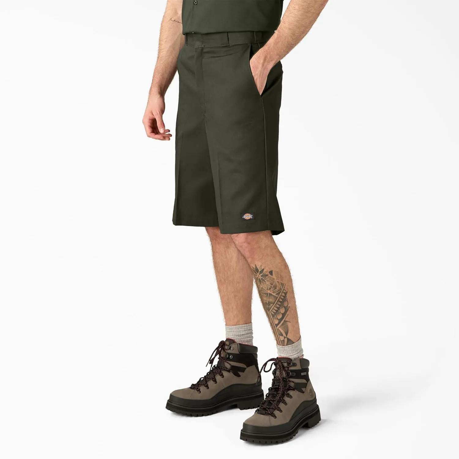 Dickies mens Loose Fit Flat Front Work Shorts