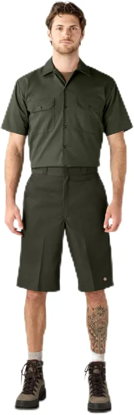 Dickies mens Loose Fit Flat Front Work Shorts