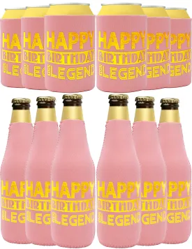 Happy Birthday Legend, Birthday Gifts for Women, Happy Birthday Legend Can Cooler