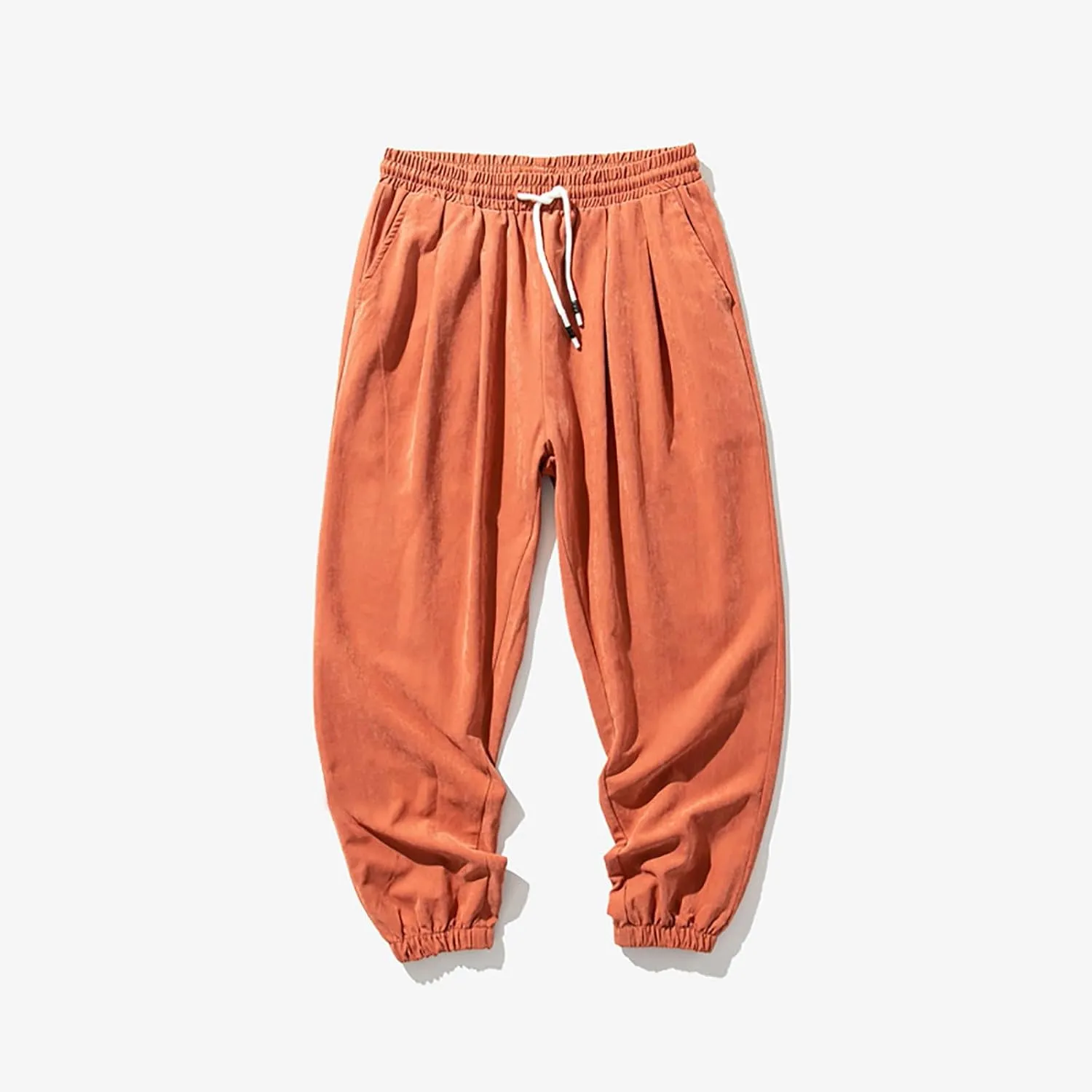 Mens Baggy Sweatpants Casual Relaxed Fit Baggy Pants Elastic Waist Drawstring Big and Tall Joggers Cargo Hiking Pants