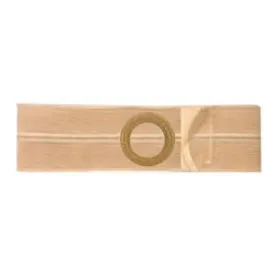 Nu-Form 4" Beige Support Belt Large Oval Belt Ring 32" - 35" Waist, Medium