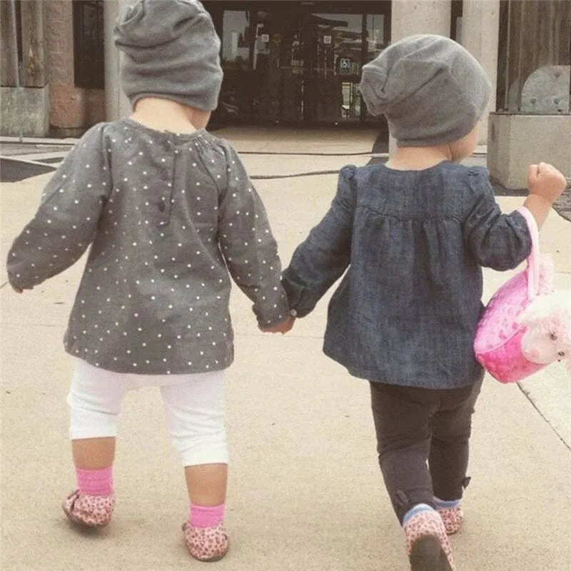 Toddlers Unisex Cosy Winter Warm Bonnet Hats and Scarfs
