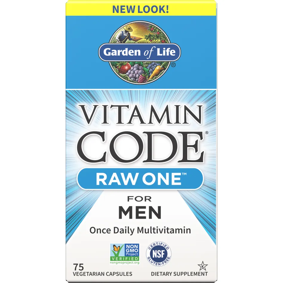 Vitamin Code Raw One for Men 75 vegcaps by Garden Of Life