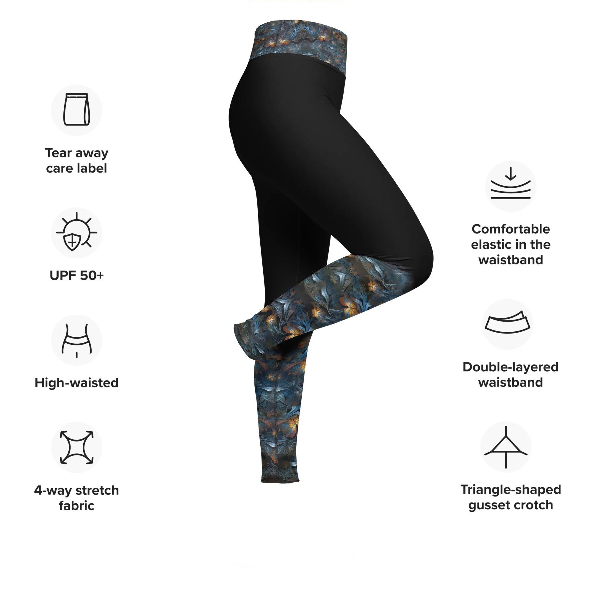 Yoga Leggings Flying Nature